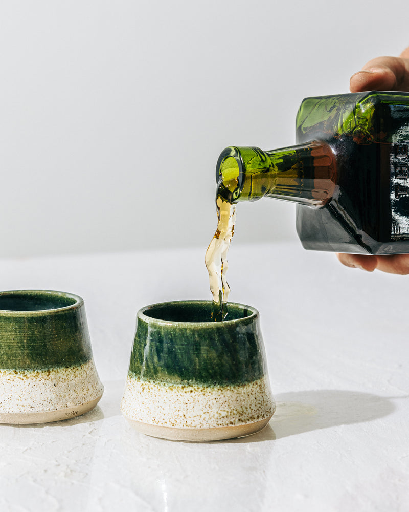 Straight Rye Ceramic Whiskey Cup Kit