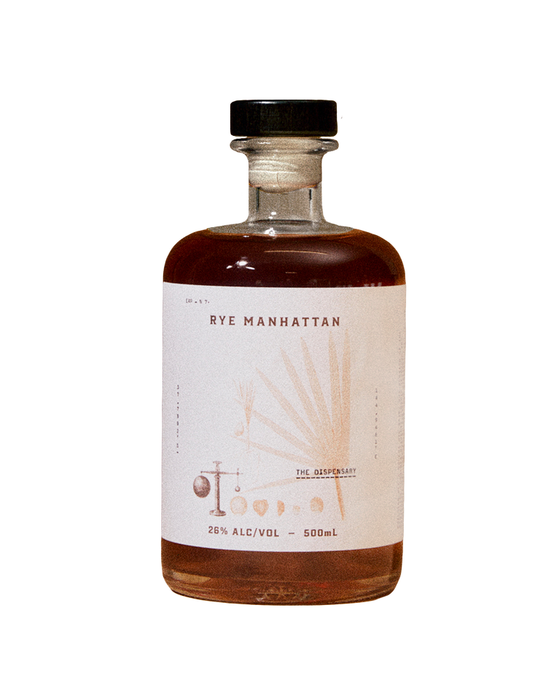 Rye Manhattan Cocktail