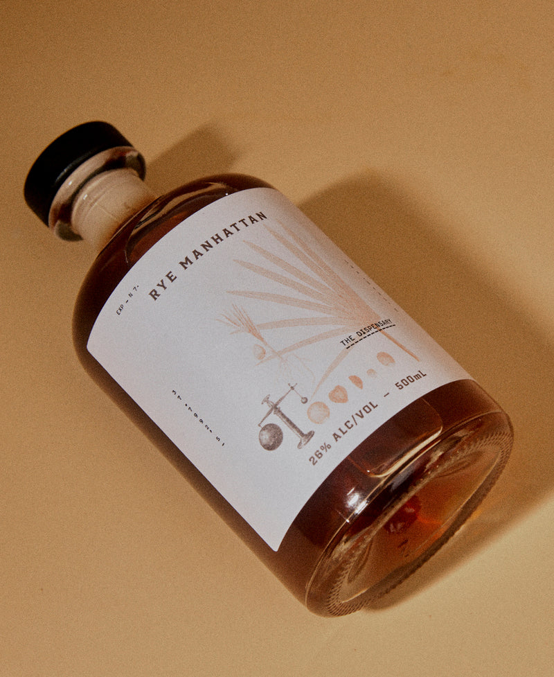 Rye Manhattan Cocktail