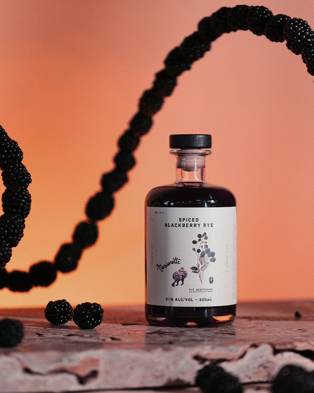 Spiced Blackberry Rye – The Gospel Whiskey