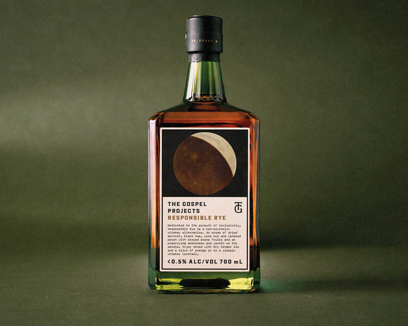 The Gospel Responsible Rye Non-Alcoholic Whiskey Alternative