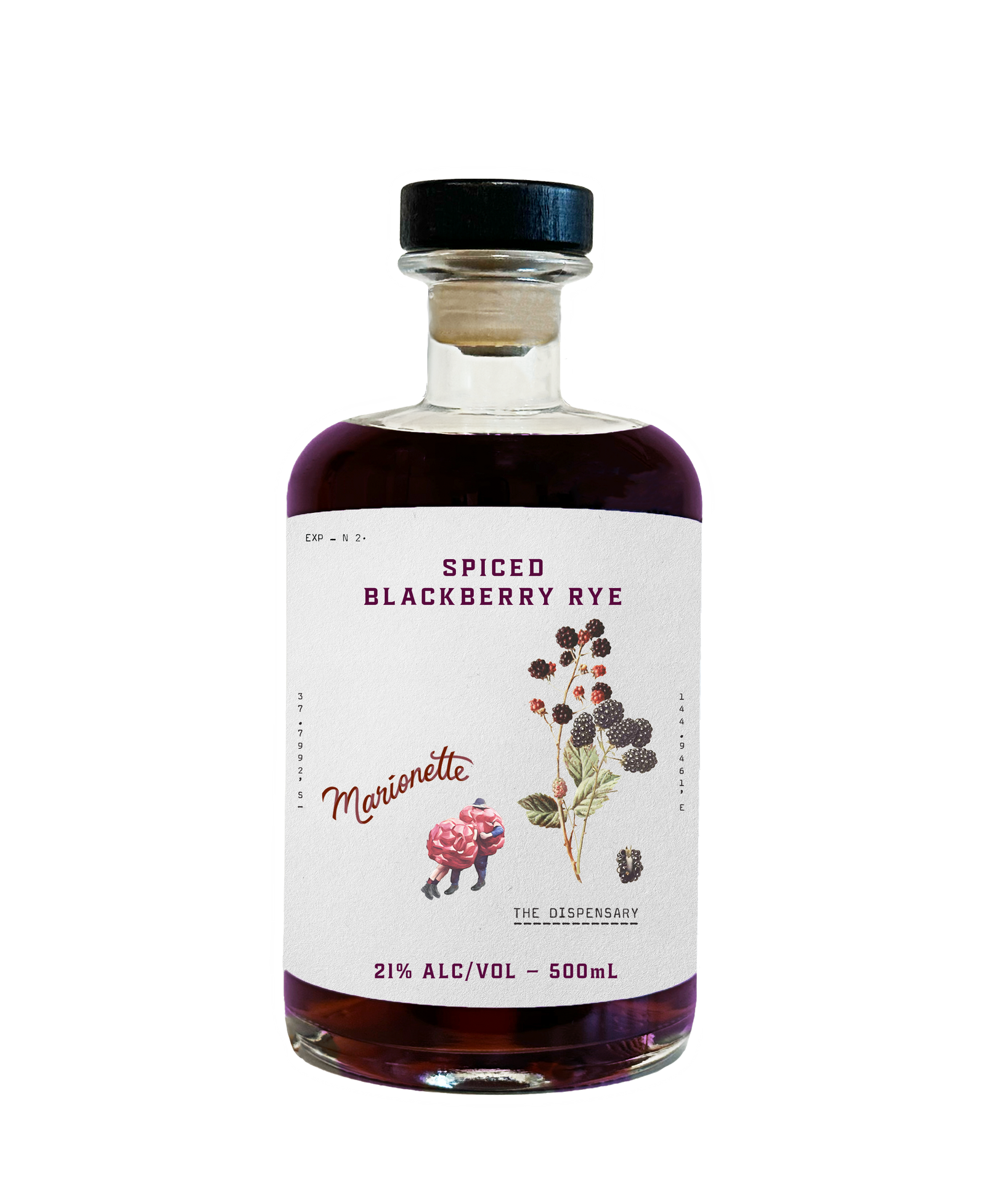 Spiced Blackberry Rye – The Gospel Whiskey